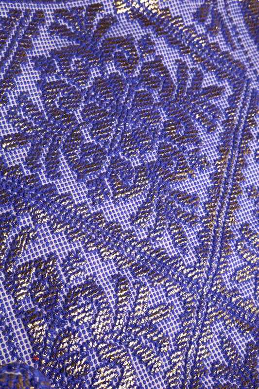 Shopping Lamina Blue Gold