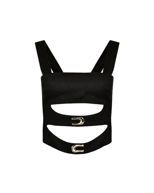 Zerai Top Black