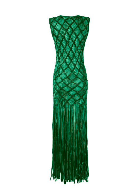 Mila Dress Emerald Green