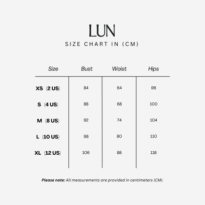 Size Chart IN