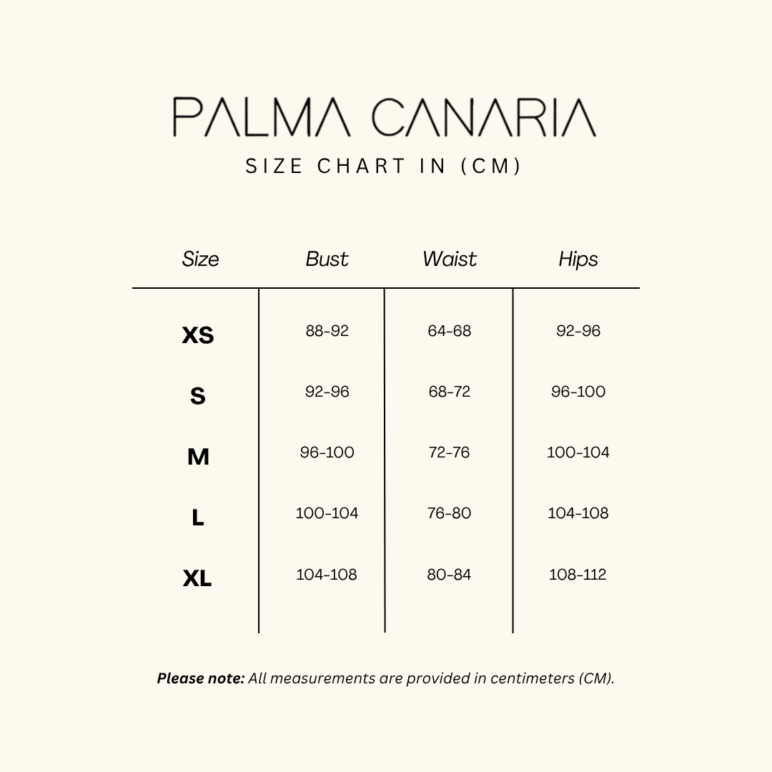 Size Chart CM