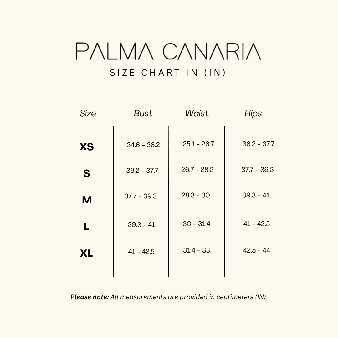 Size Chart IN