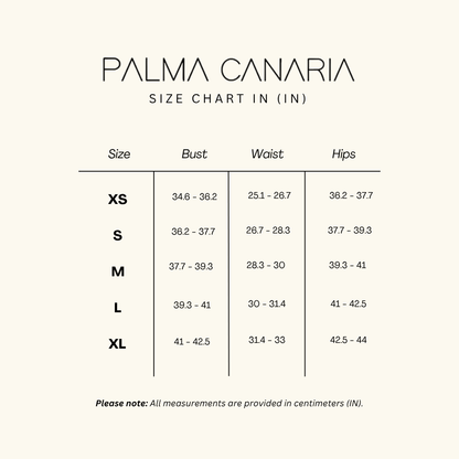 Size Chart IN