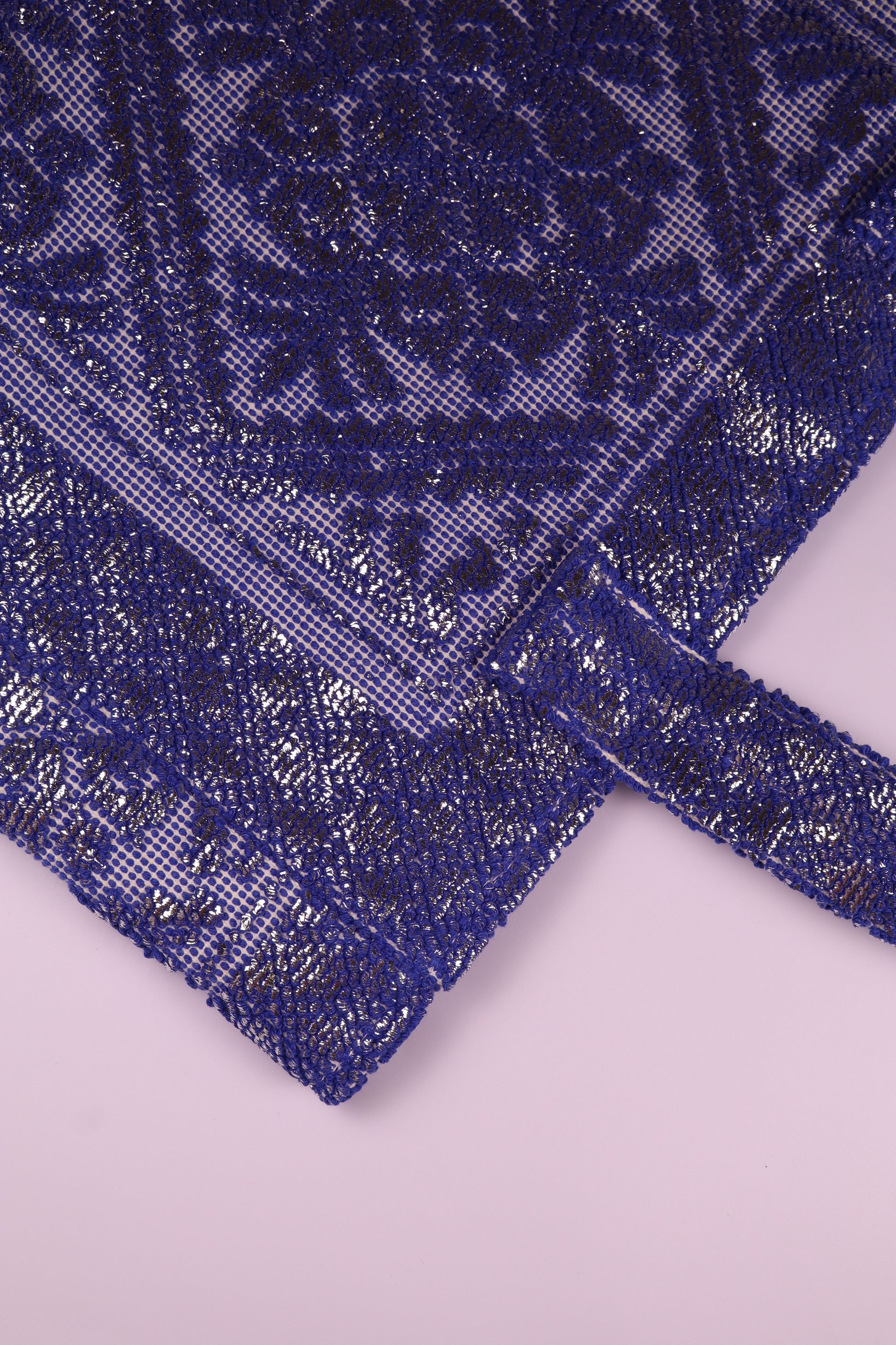 Shopping Lamina Blue Silver