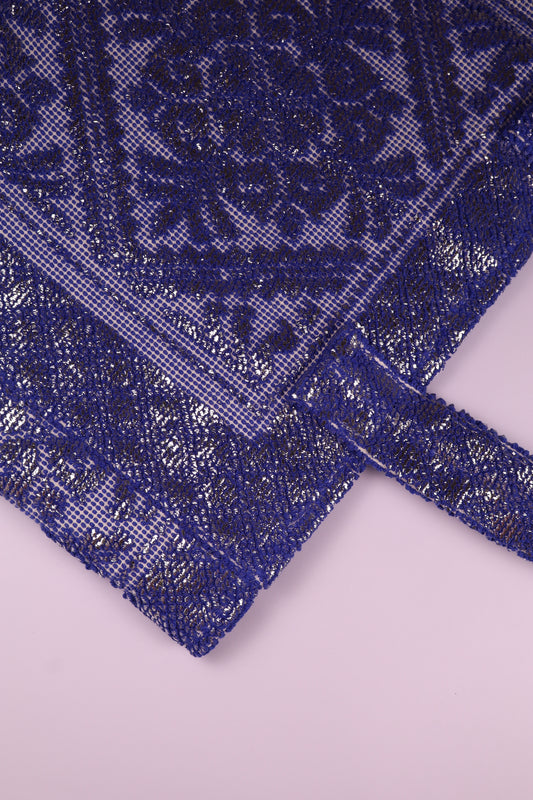 Shopping Lamina Blue Silver