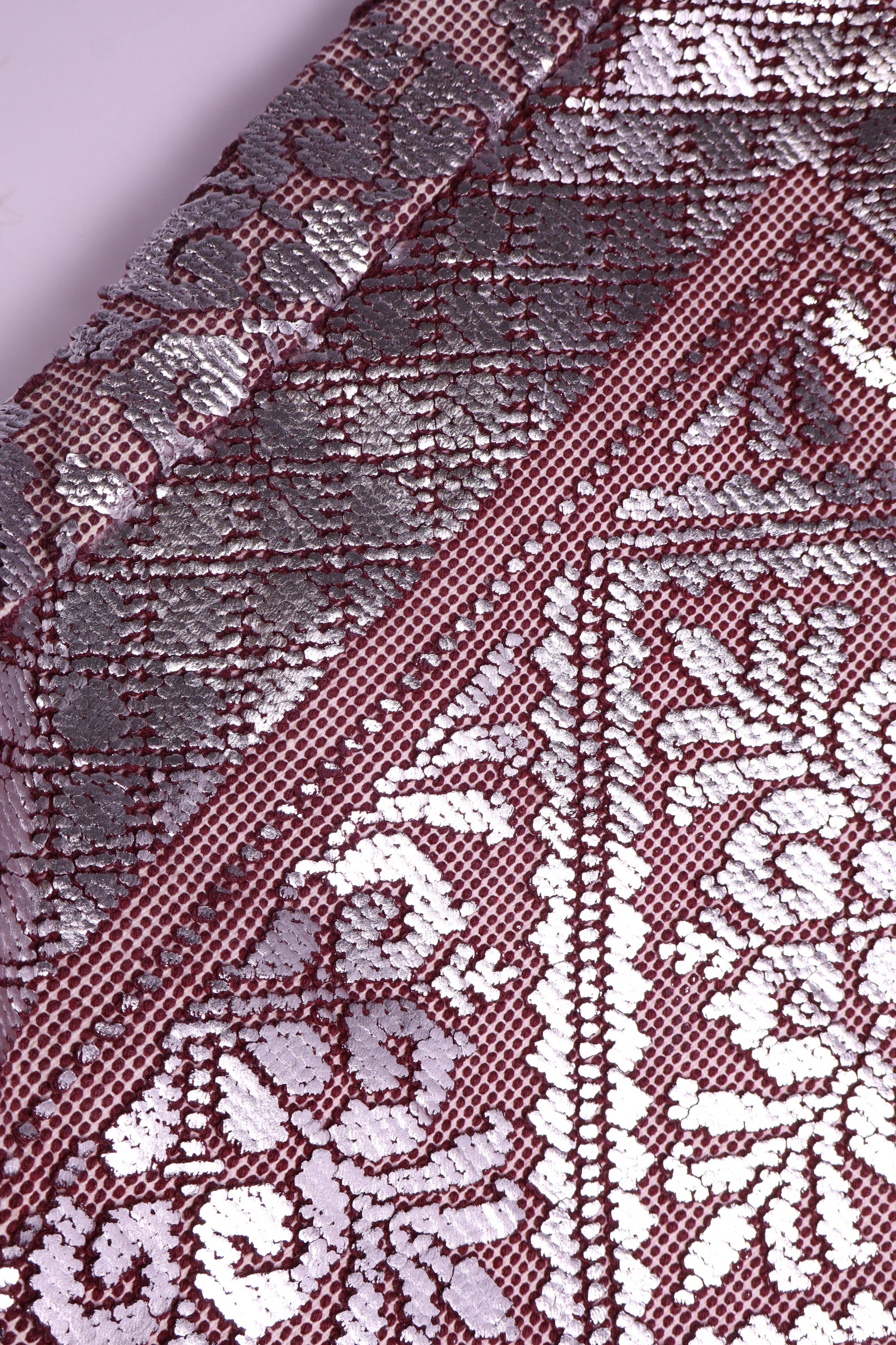 Shopping Lamina Burgundy Silver