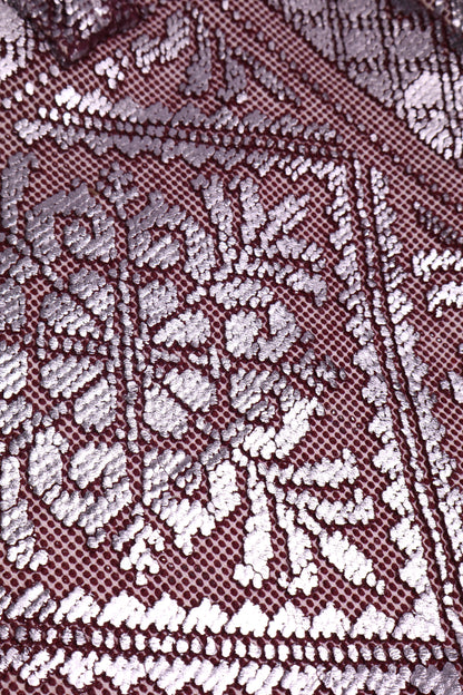 Shopping Lamina Burgundy Silver