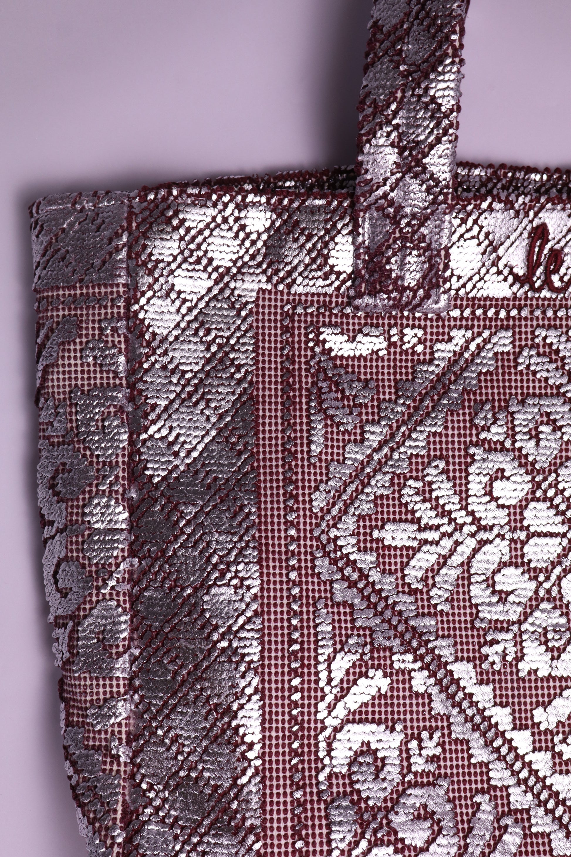 Shopping Lamina Burgundy Silver
