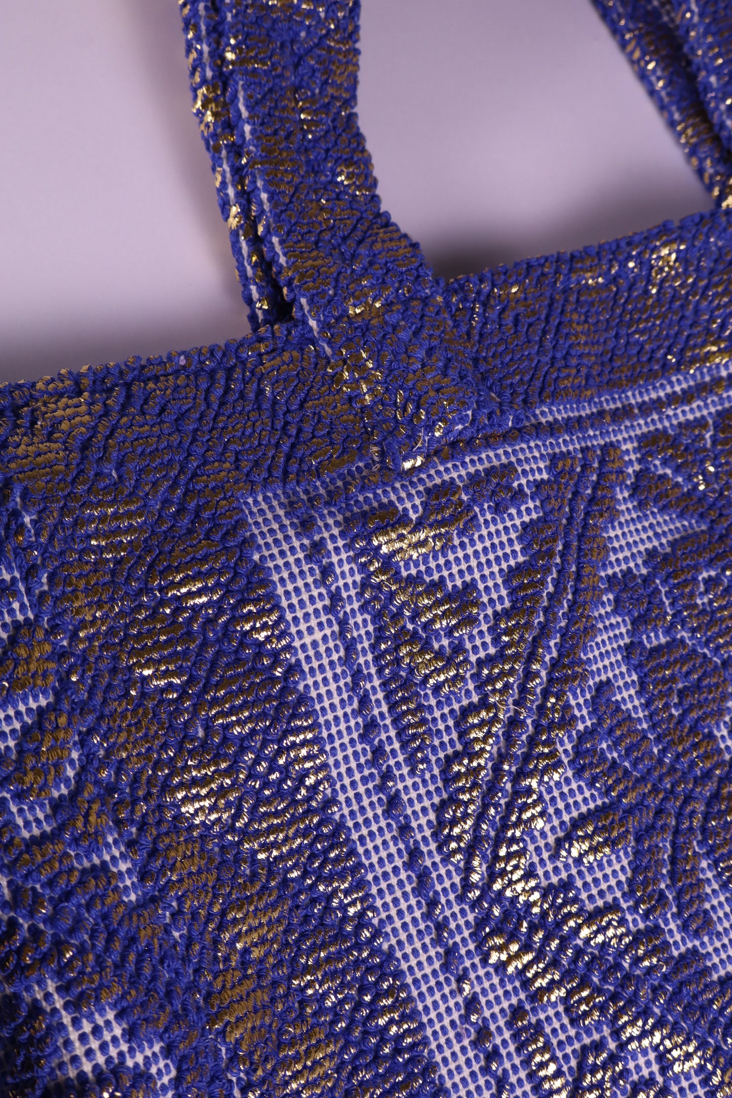 Shopping Lamina Blue Gold