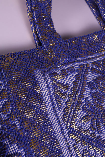 Shopping Lamina Blue Gold