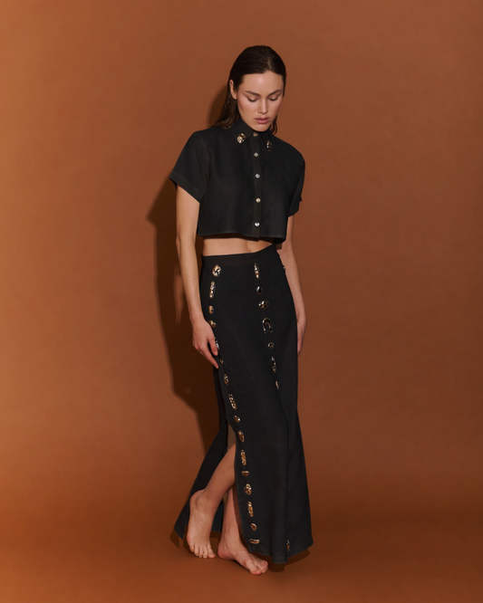 Cosmia Top Black