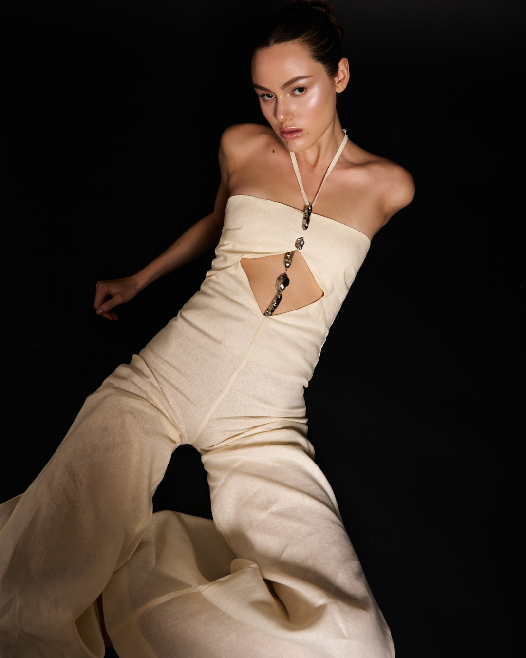 Prisma Jumpsuit Ivory