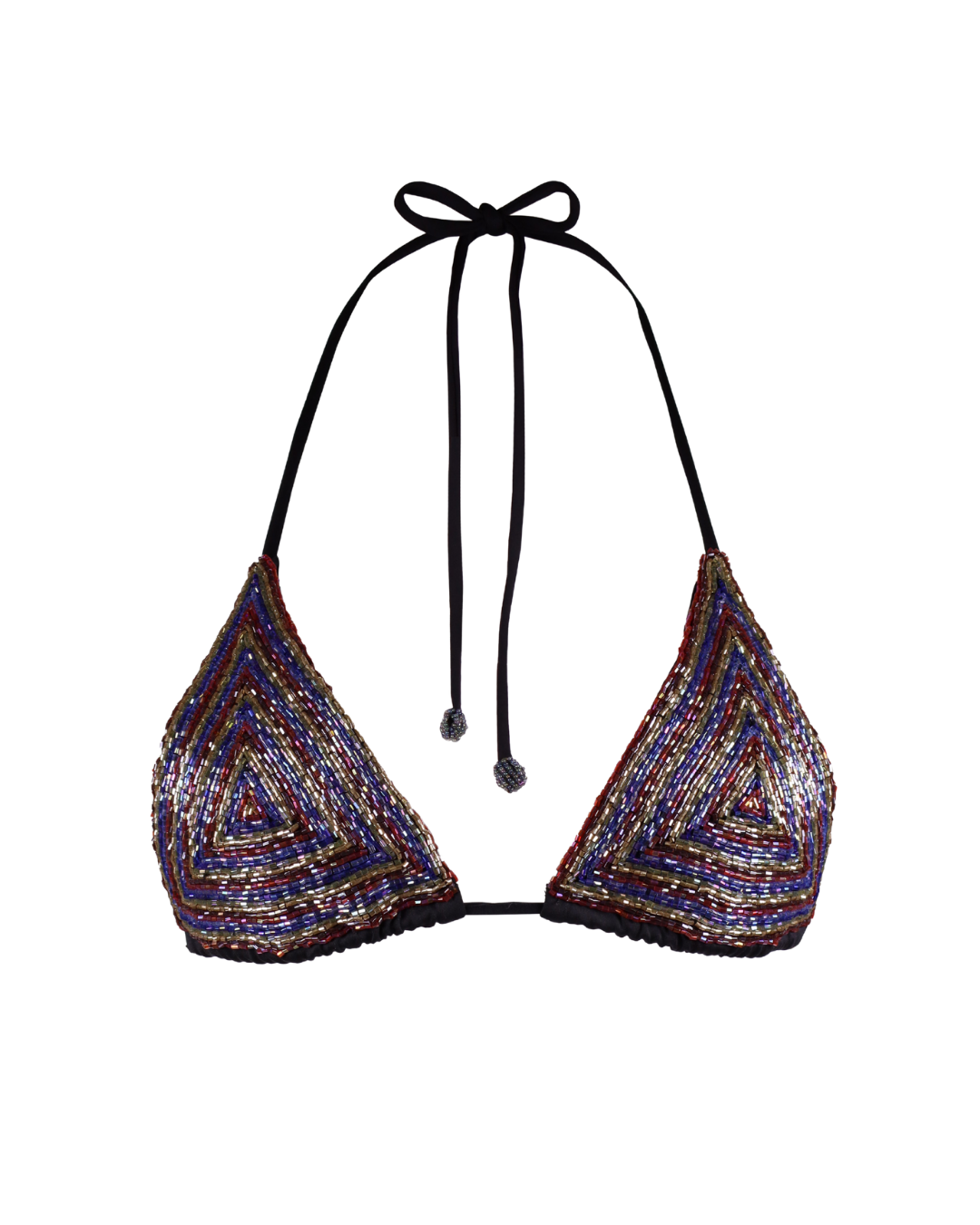 Beaded Triangle Bikini