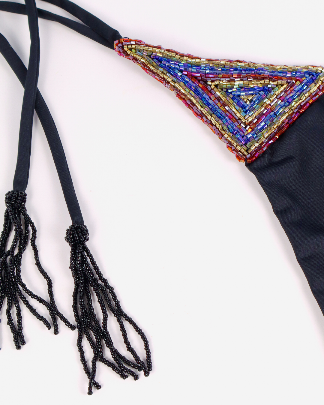 Beaded Triangle Bikini