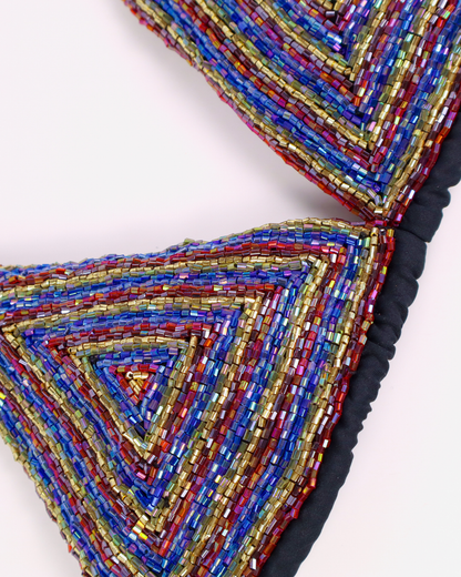 Beaded Triangle Bikini
