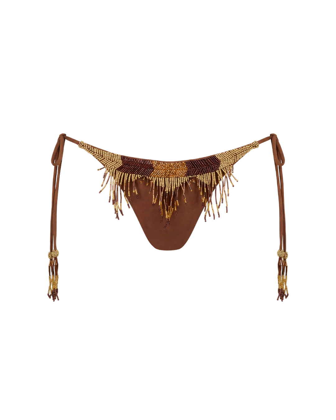 Chevron Brown Bikini