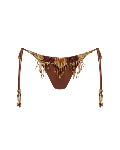 Chevron Brown Bikini