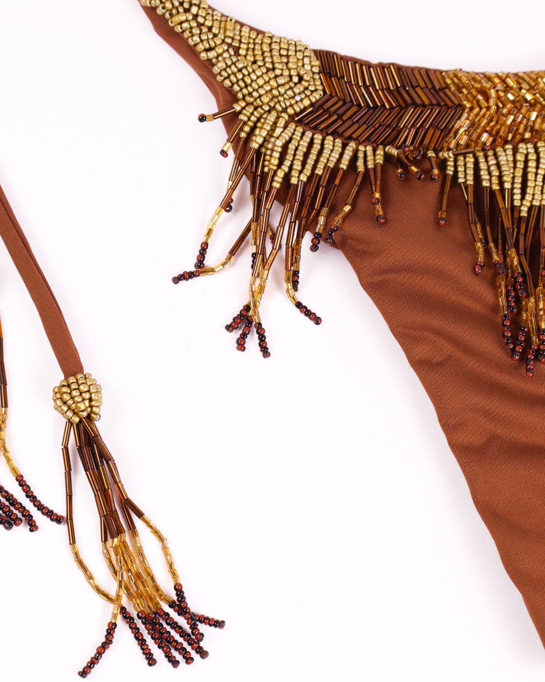 Chevron Brown Bikini