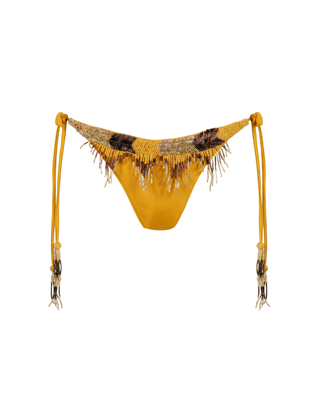 Chevron Mustard Bikini