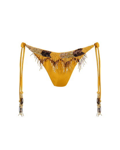 Chevron Mustard Bikini