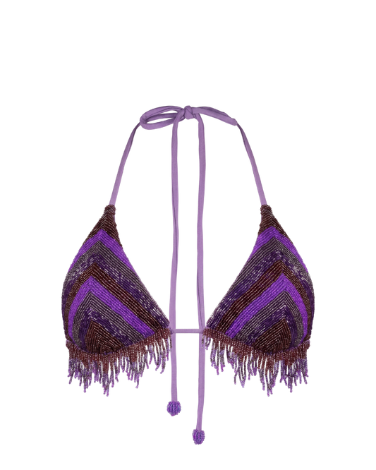 Chevron Purple Bikini
