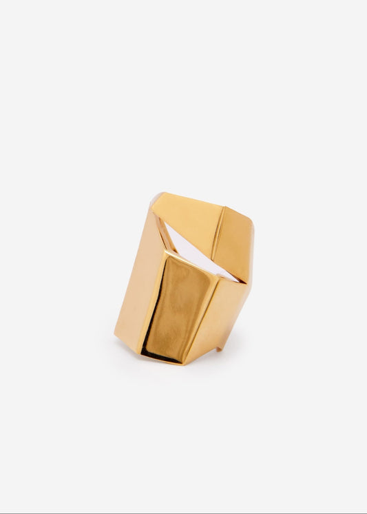 Cubism Ring Gold