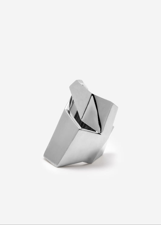 Cubism Ring Silver
