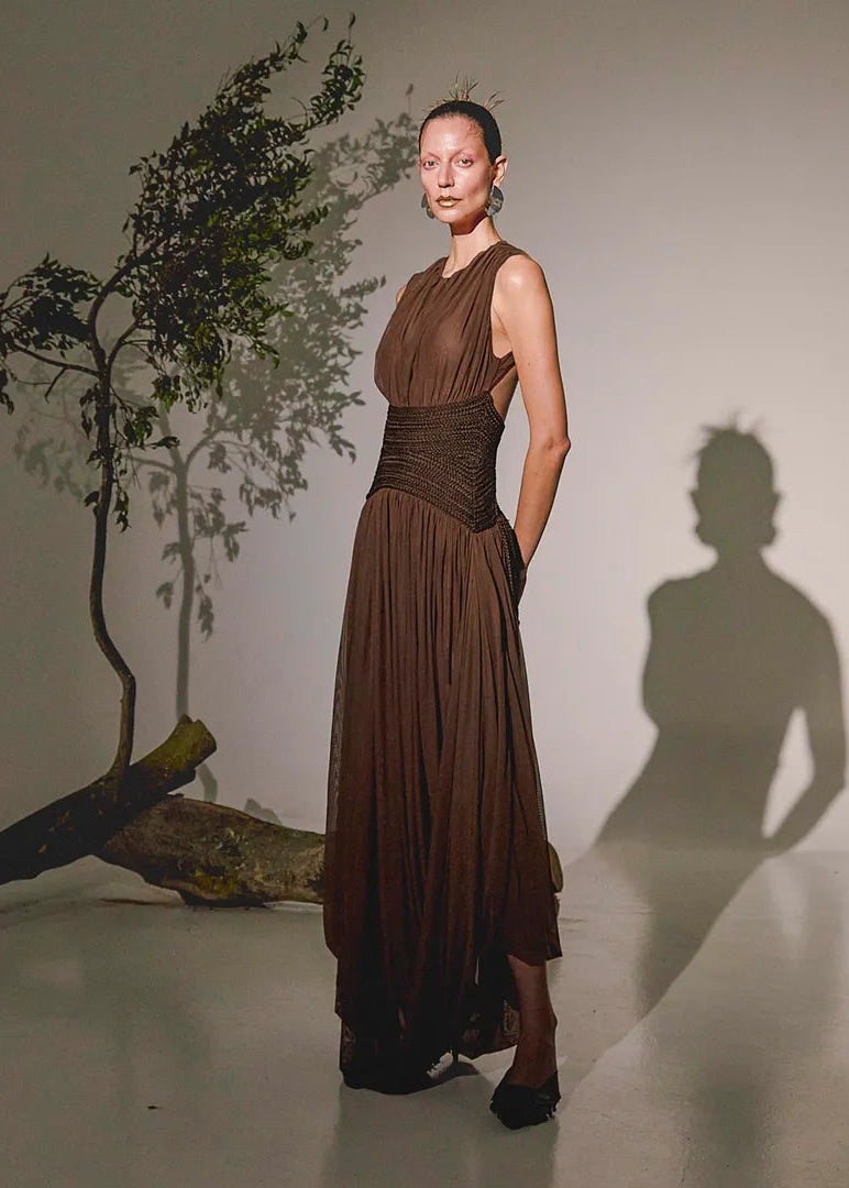 Elowen Dress Brown