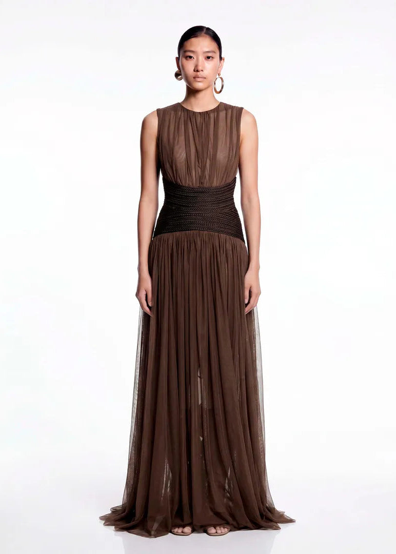 Elowen Dress Brown