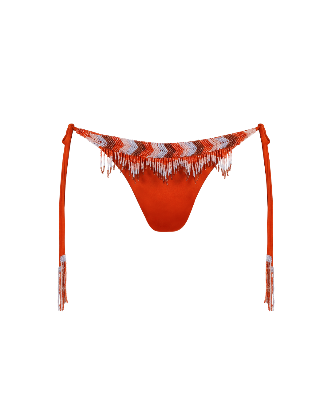 Fringes in Red Bikini