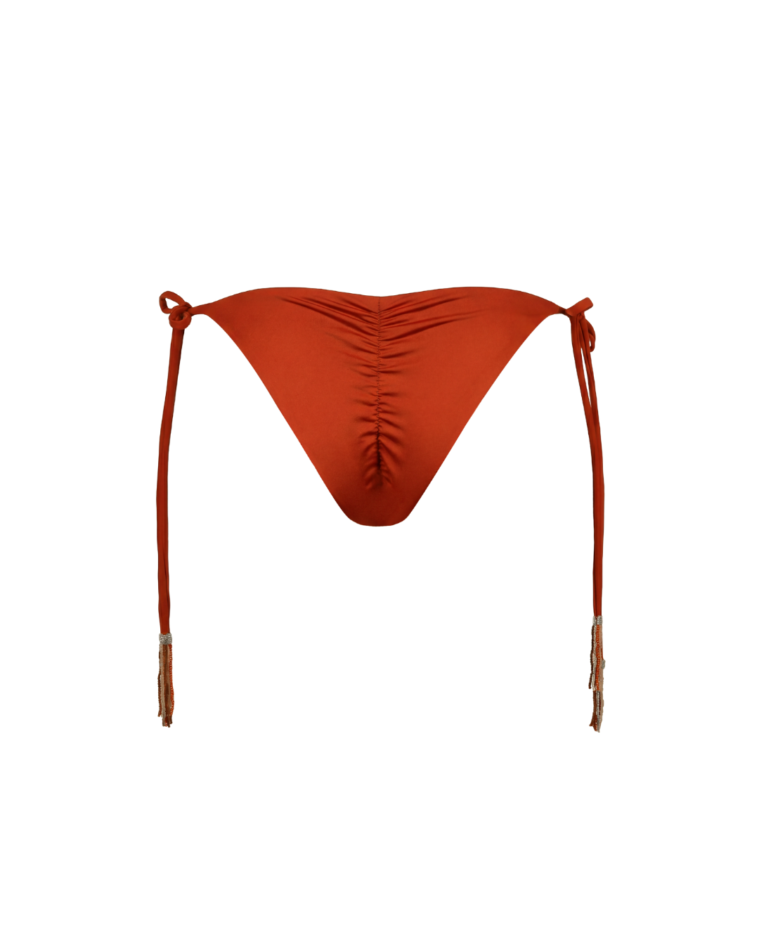 Fringes in Red Bikini