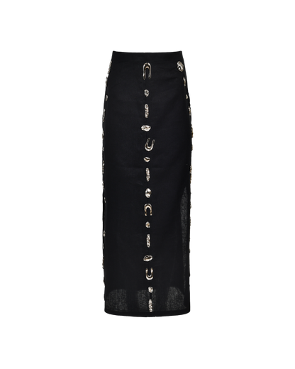 Lia Maxi Skirt Black