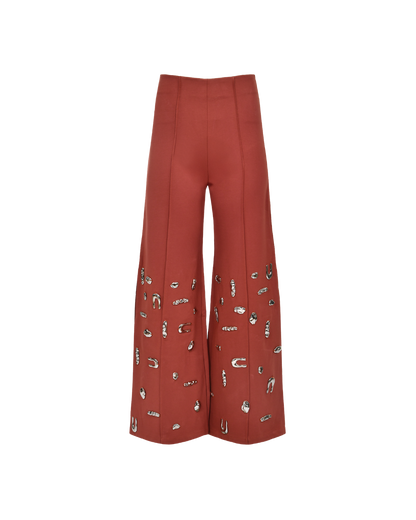 Lunara Pants Terracotta