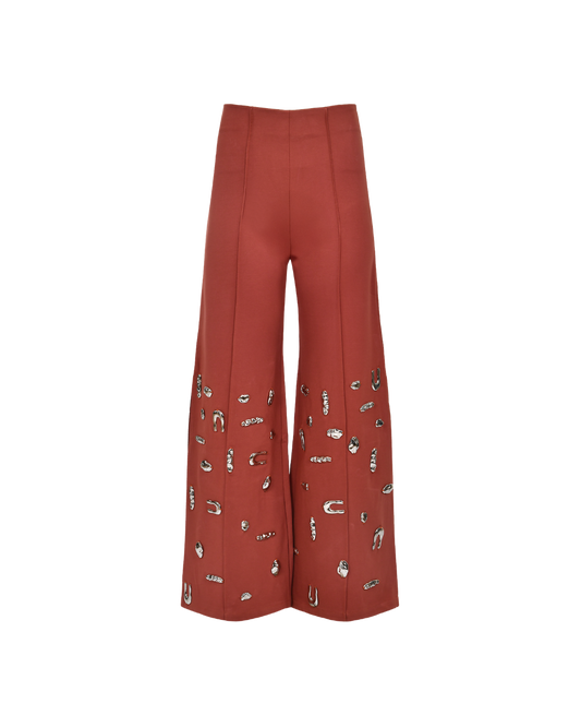 Lunara Pants Terracotta