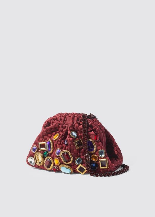 Mosaic Mini Bag Bordeaux