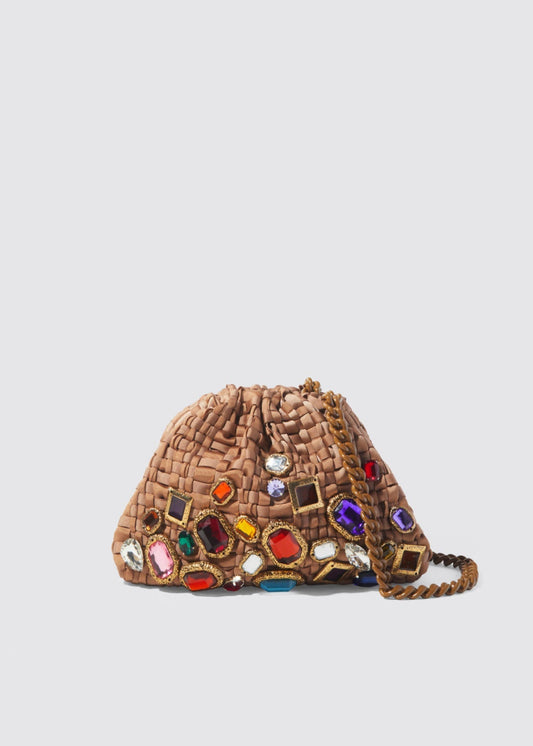 Mosaic Mini Bag Nocciola