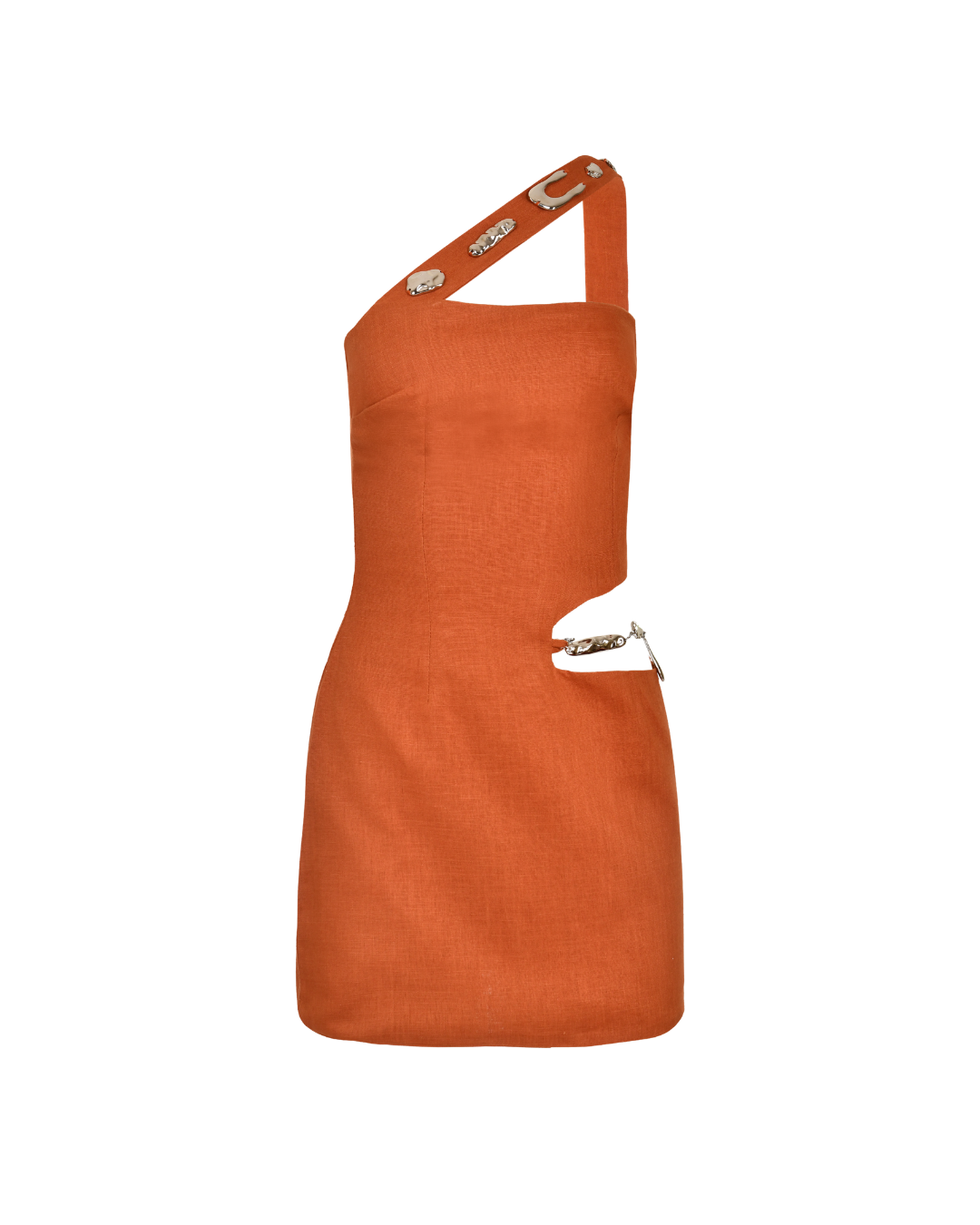 Orbia Mini Dress Terracotta