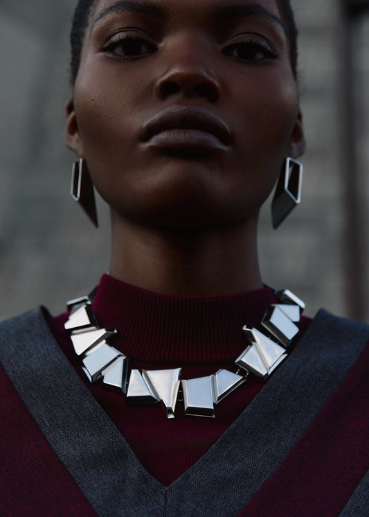 Teresa Choker Silver