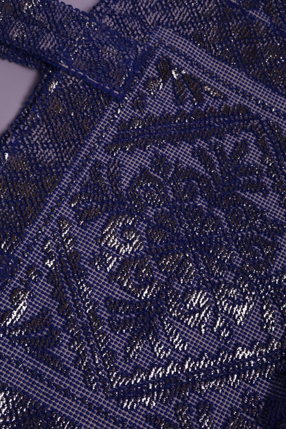 Shopping Lamina Blue Silver