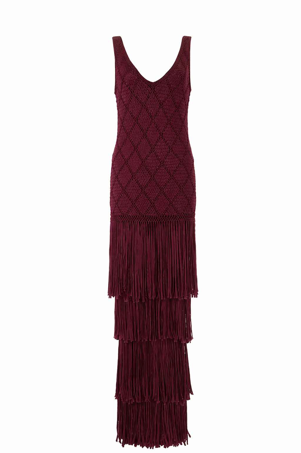 Lyra Dress Burgundy