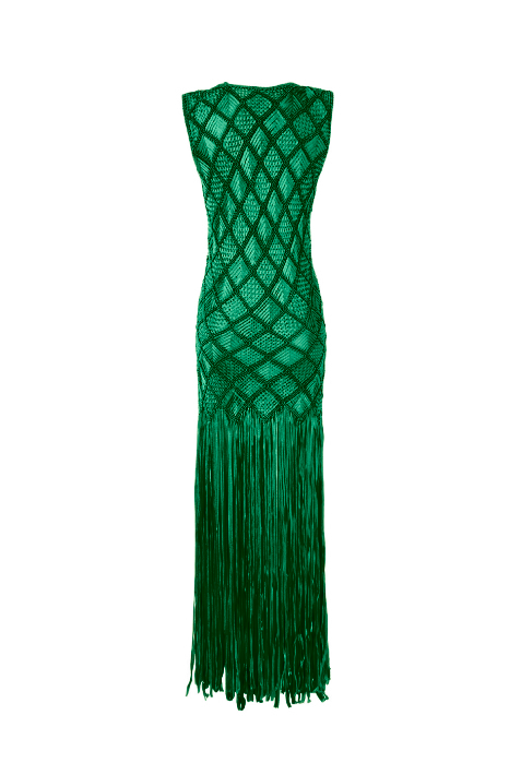 Mila Dress Emerald Green