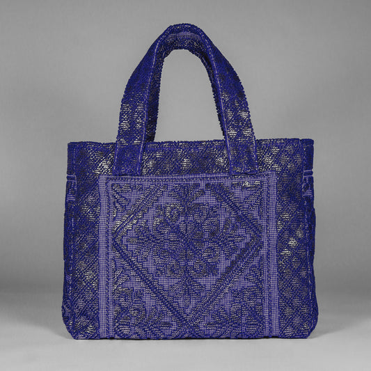 Shopping Lamina Blue Silver